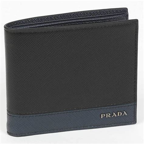 prada saffiano wallet brown|prada saffiano wallet men's.